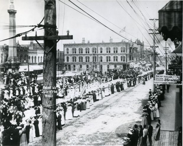 Historic 4th of July photos, July 1906